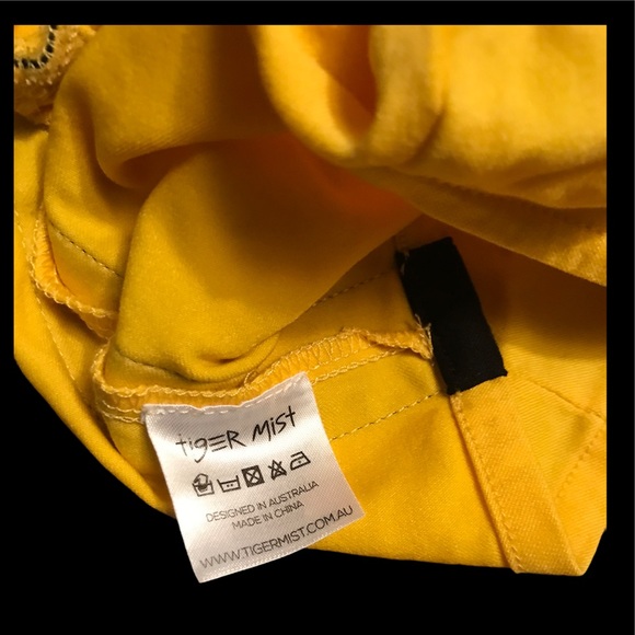 I.AM.GIA/TigerMist yellow top - Picture 2 of 5